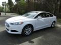 2016 Oxford White Ford Fusion SE  photo #8