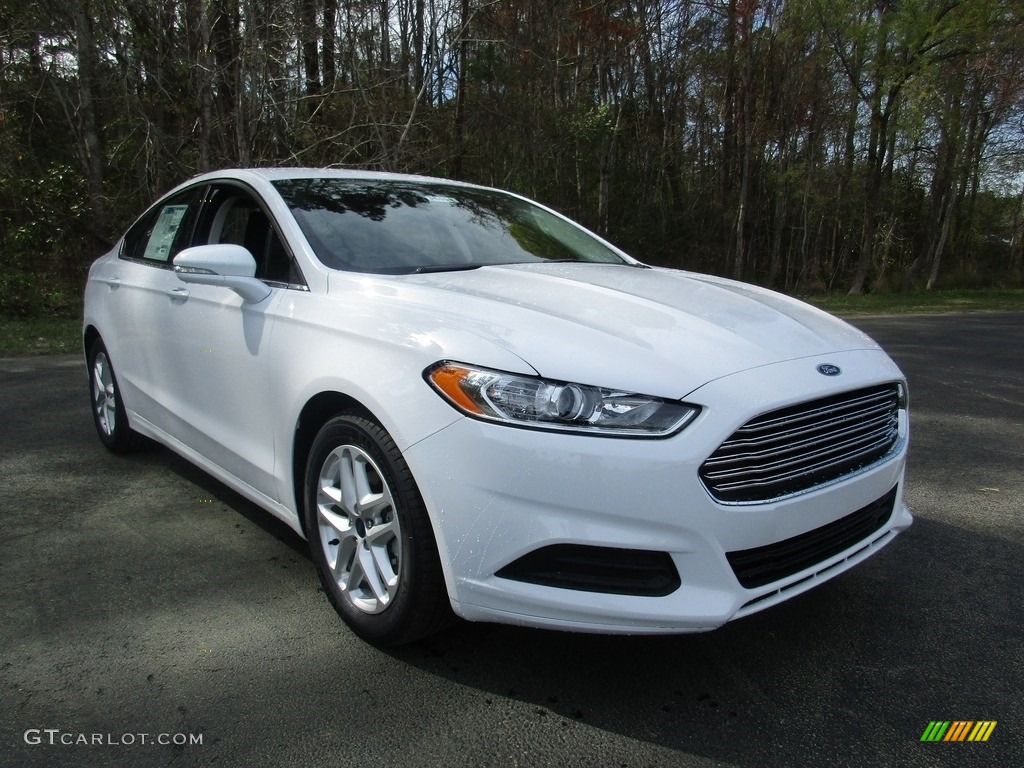 Oxford White Ford Fusion