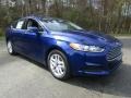 2016 Deep Impact Blue Metallic Ford Fusion SE  photo #1