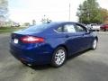 2016 Deep Impact Blue Metallic Ford Fusion SE  photo #3