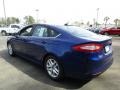 2016 Deep Impact Blue Metallic Ford Fusion SE  photo #6
