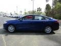 2016 Deep Impact Blue Metallic Ford Fusion SE  photo #7