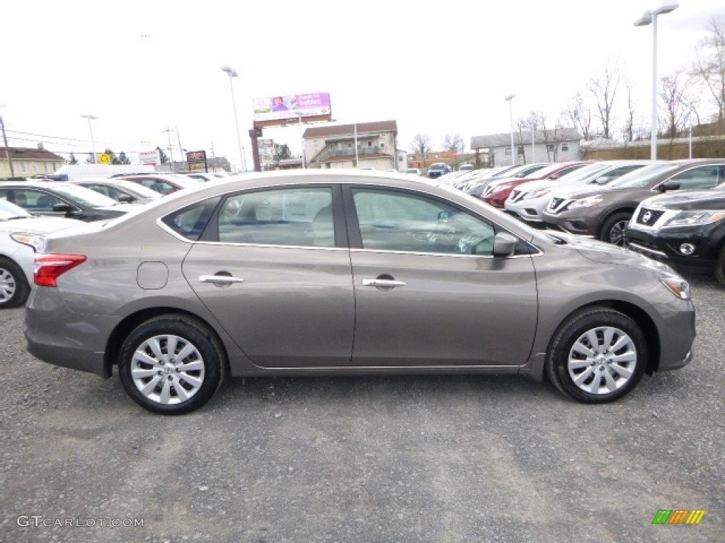 2016 Sentra SV - Titanium / Marble Gray photo #6