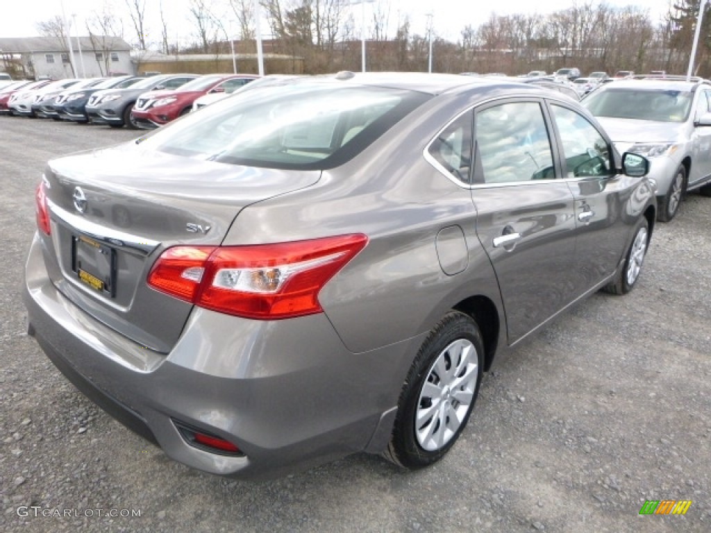 2016 Sentra SV - Titanium / Marble Gray photo #7