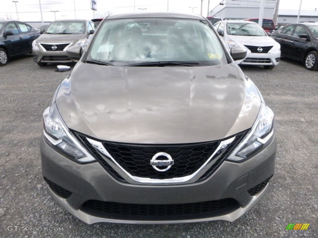 2016 Sentra SV - Titanium / Marble Gray photo #12