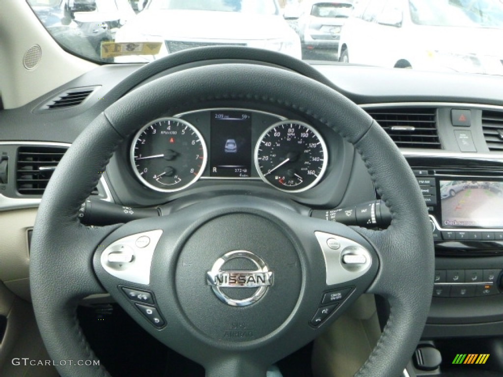 2016 Sentra SV - Titanium / Marble Gray photo #20