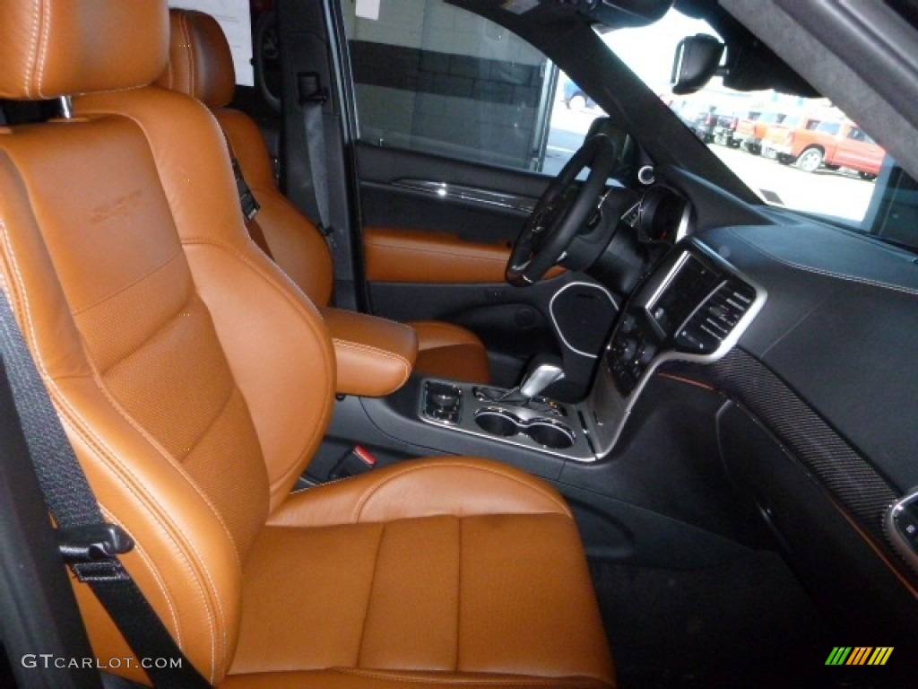 Srt Premium Laguna Black Sepia Interior 2016 Jeep Grand
