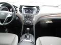 Gray 2017 Hyundai Santa Fe SE AWD Dashboard