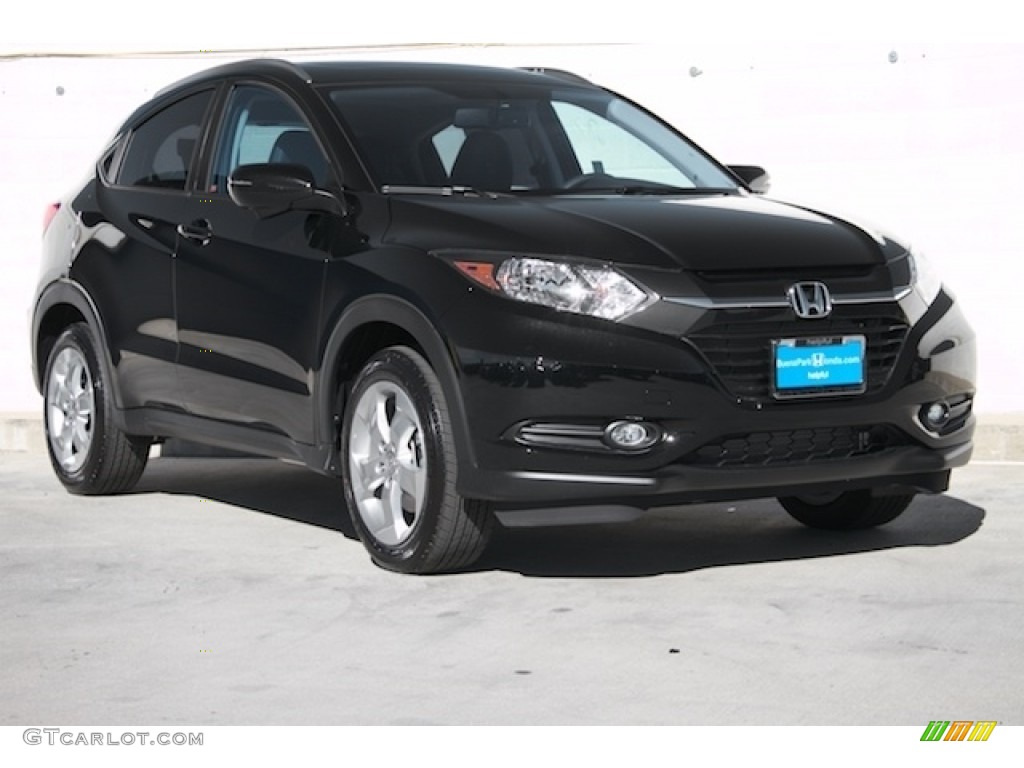 Crystal Black Pearl Honda HR-V