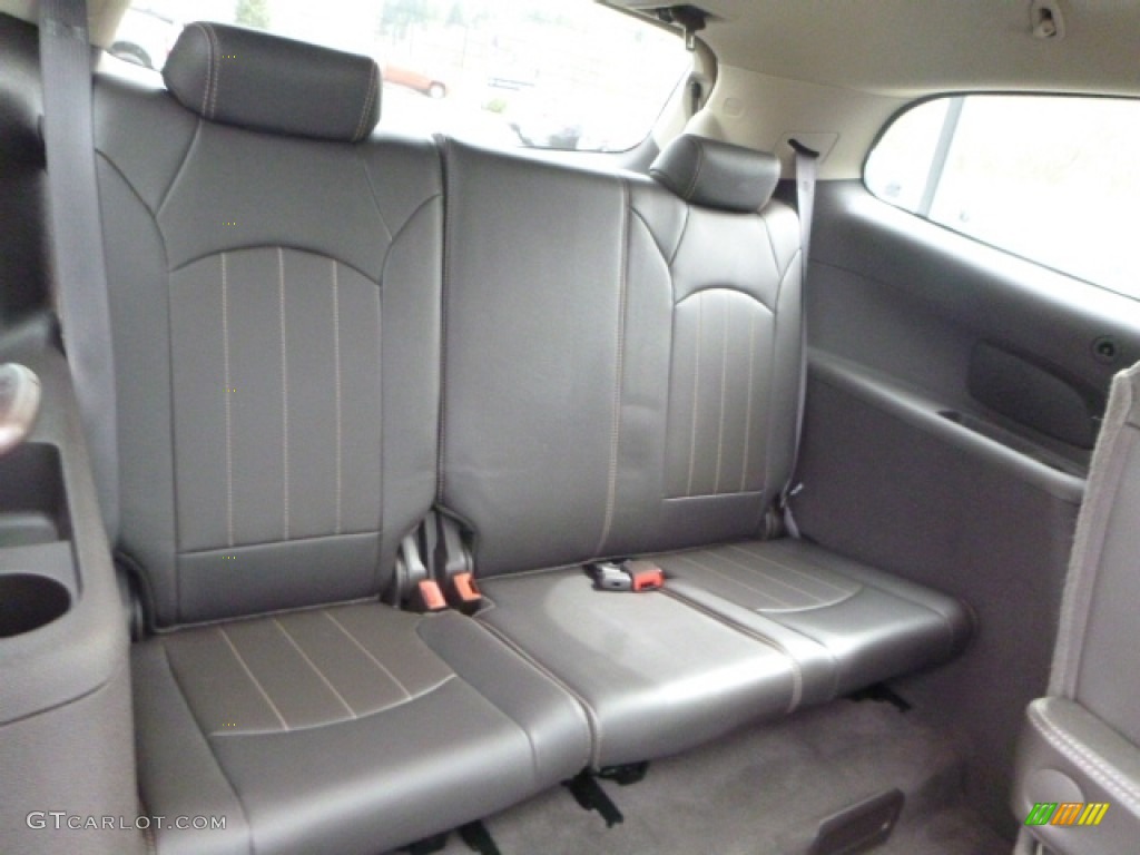 2013 Enclave Leather AWD - Cyber Gray Metallic / Cocoa Leather photo #16