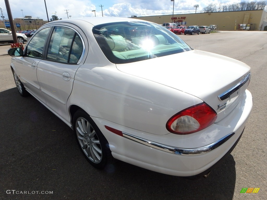 2005 X-Type 3.0 - White Onyx / Ivory photo #2