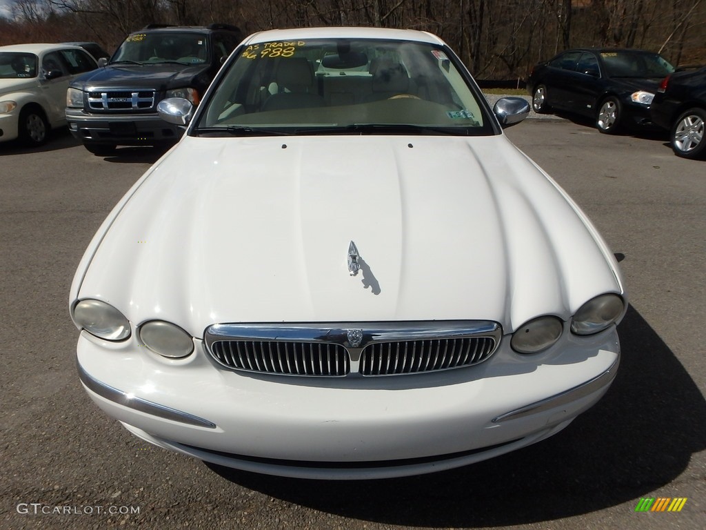 2005 X-Type 3.0 - White Onyx / Ivory photo #6
