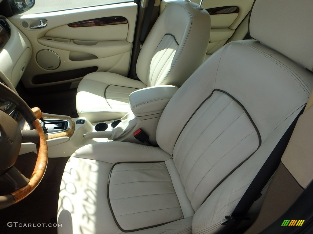 2005 X-Type 3.0 - White Onyx / Ivory photo #8