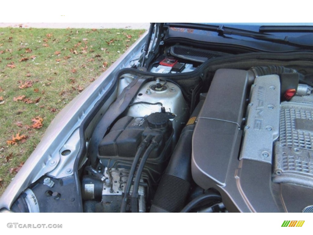 2004 SL 55 AMG Roadster - Brilliant Silver Metallic / Ash photo #22