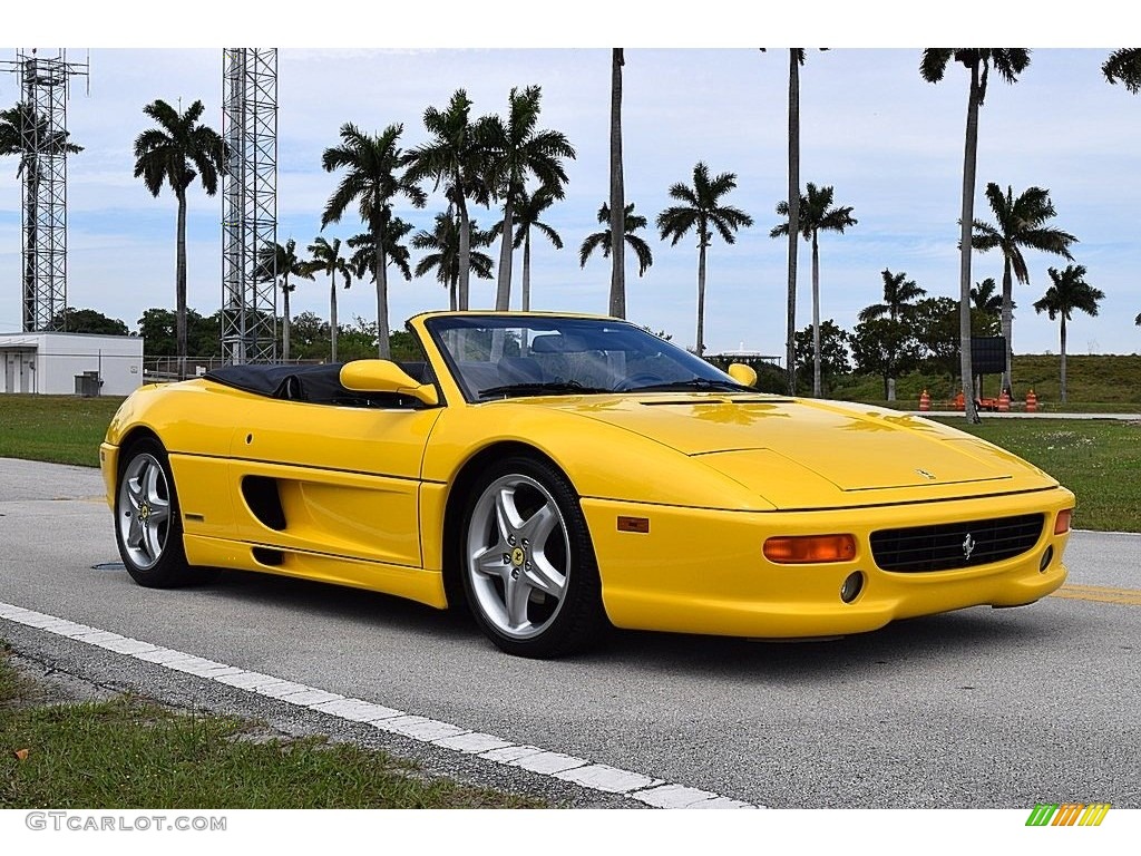 Giallo Modena (Yellow) 1995 Ferrari F355 Spider Exterior Photo #111688282