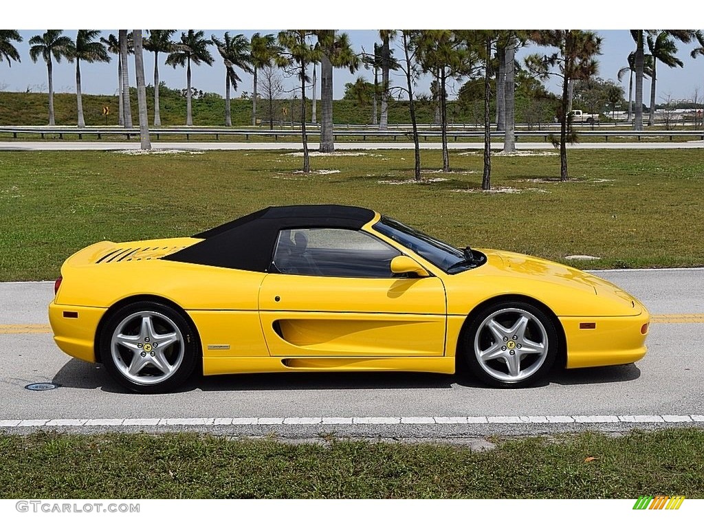 Giallo Modena (Yellow) 1995 Ferrari F355 Spider Exterior Photo #111688593