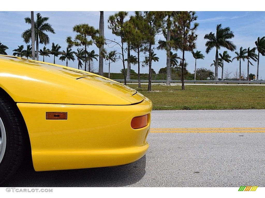 1995 F355 Spider - Giallo Modena (Yellow) / Black photo #28