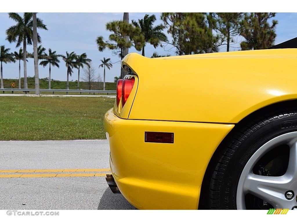 1995 F355 Spider - Giallo Modena (Yellow) / Black photo #29