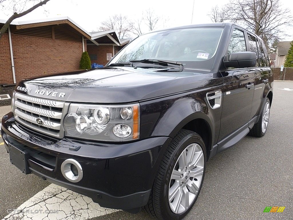 2009 Range Rover Sport Supercharged - Buckingham Blue Metallic / Almond/Nutmeg photo #1