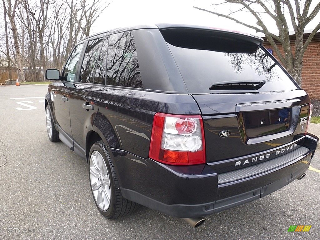 2009 Range Rover Sport Supercharged - Buckingham Blue Metallic / Almond/Nutmeg photo #3