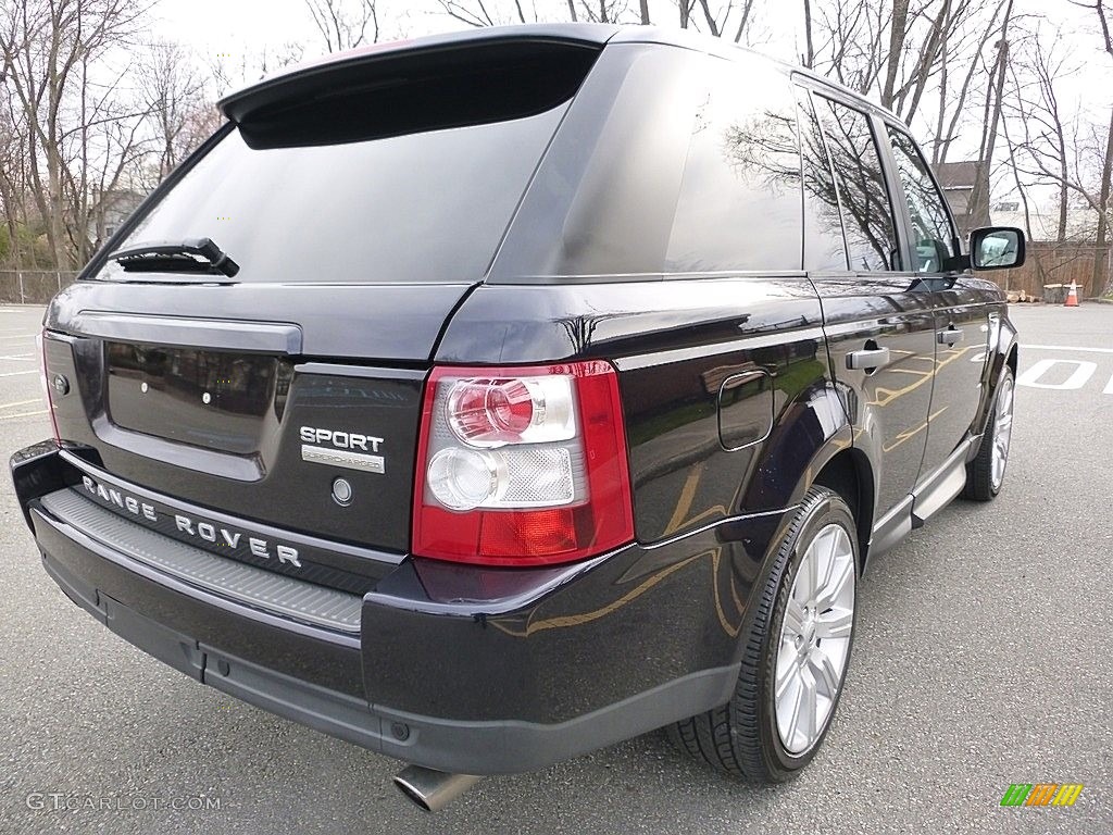 2009 Range Rover Sport Supercharged - Buckingham Blue Metallic / Almond/Nutmeg photo #5
