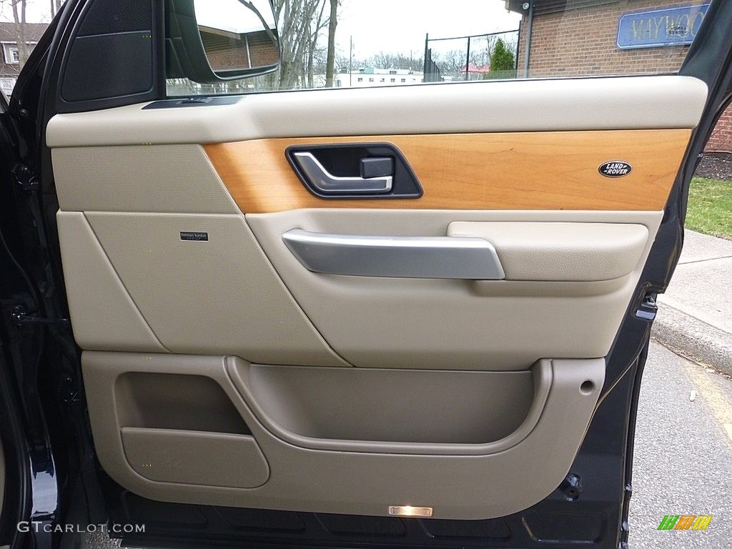 2009 Range Rover Sport Supercharged - Buckingham Blue Metallic / Almond/Nutmeg photo #16