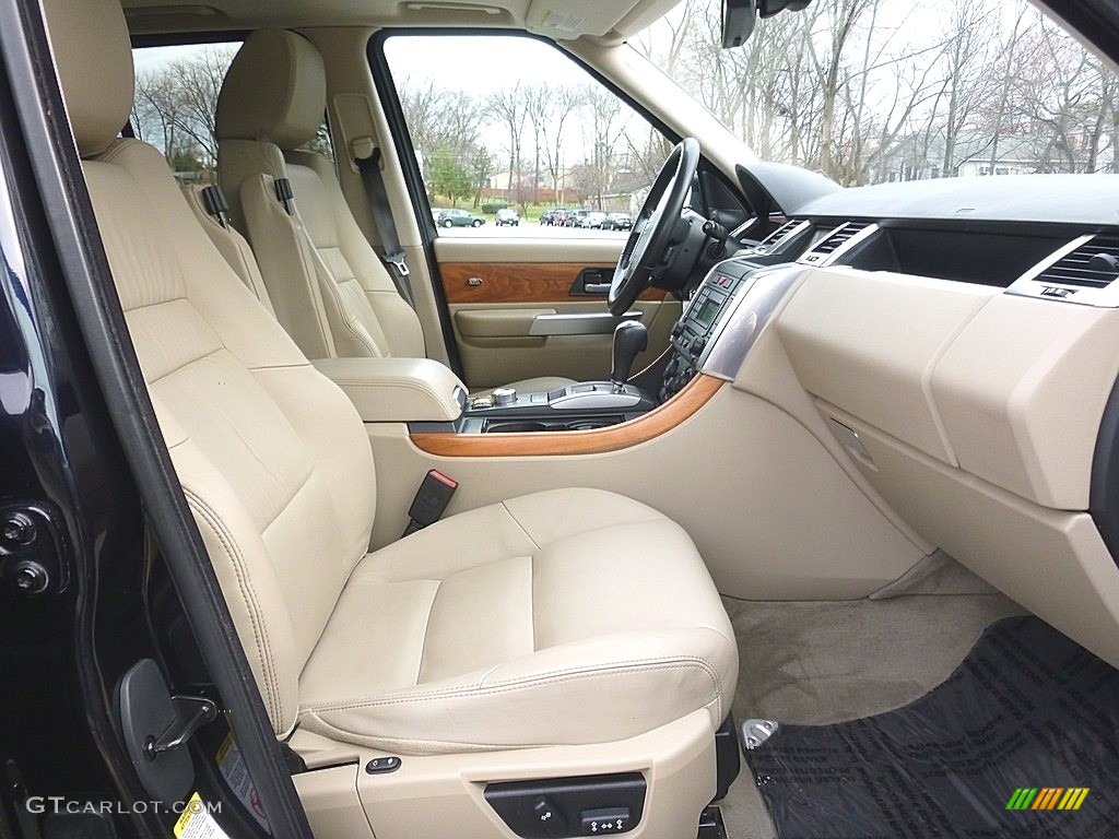 2009 Range Rover Sport Supercharged - Buckingham Blue Metallic / Almond/Nutmeg photo #18