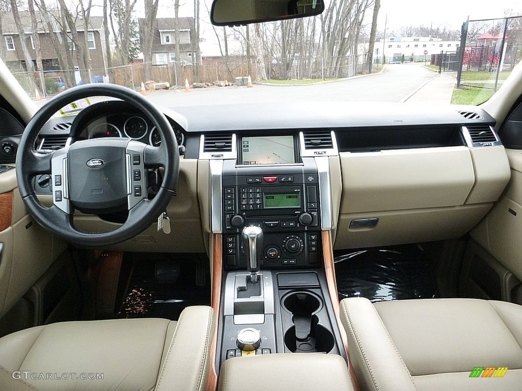 2009 Range Rover Sport Supercharged - Buckingham Blue Metallic / Almond/Nutmeg photo #24