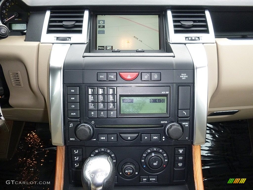2009 Range Rover Sport Supercharged - Buckingham Blue Metallic / Almond/Nutmeg photo #27
