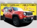 2016 Omaha Orange Jeep Renegade Latitude 4x4  photo #1