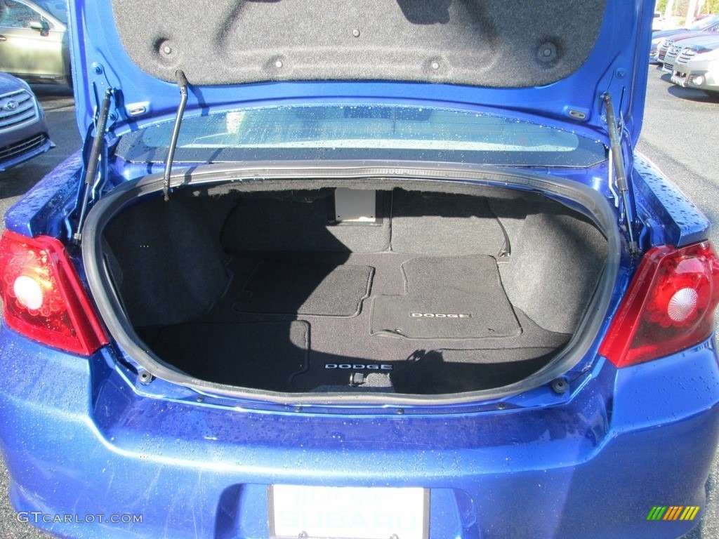 2012 Avenger SXT - Blue Streak Pearl / Black/Light Frost Beige photo #19
