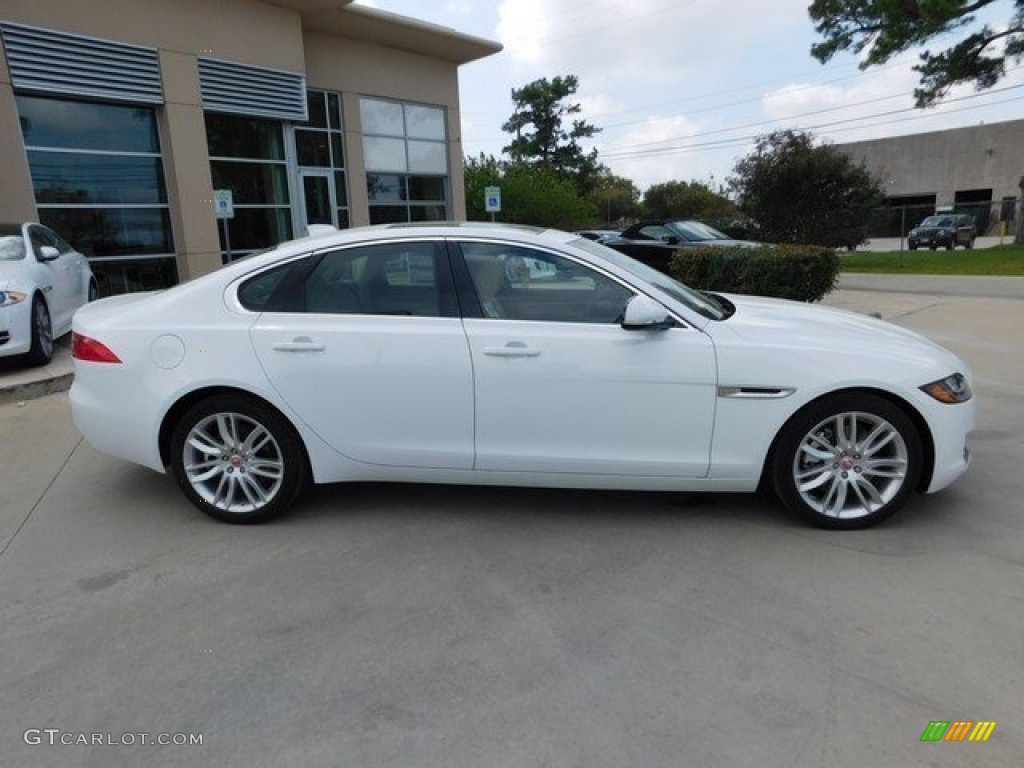 Polaris White 2016 Jaguar XF 35t Exterior Photo #111692401