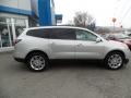 2015 Silver Ice Metallic Chevrolet Traverse LT AWD  photo #8