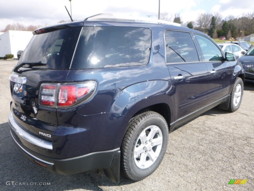 2016 Acadia SLE AWD - Dark Sapphire Blue Metallic / Ebony photo #4