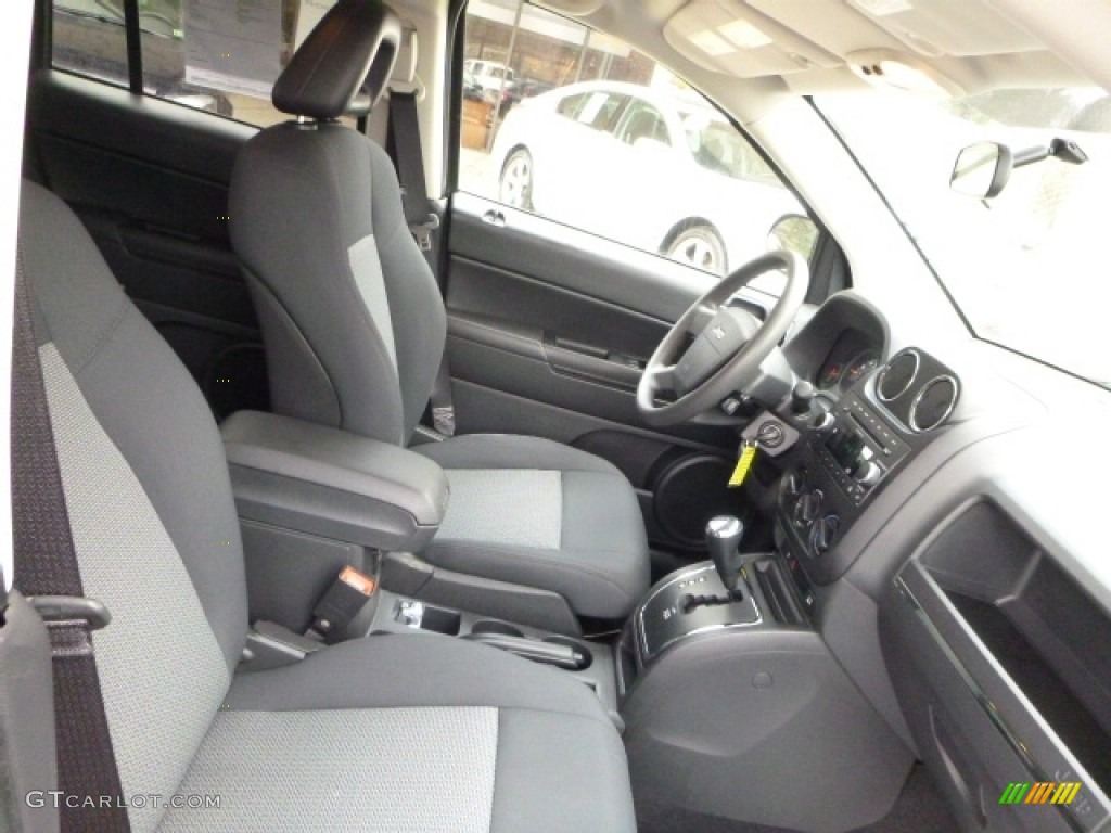 2009 Compass Sport 4x4 - Brilliant Black Crystal Pearl / Dark Slate Gray/Medium Slate Gray photo #5