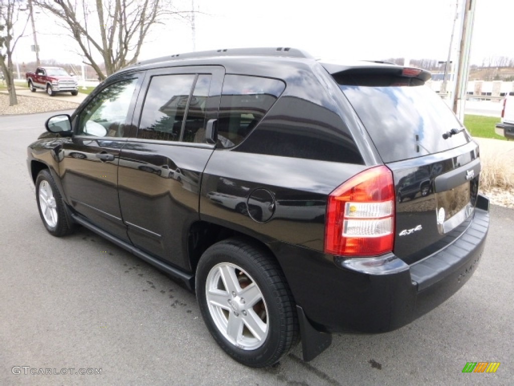 2009 Compass Sport 4x4 - Brilliant Black Crystal Pearl / Dark Slate Gray/Medium Slate Gray photo #11