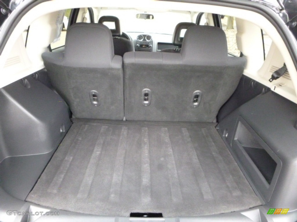 2009 Compass Sport 4x4 - Brilliant Black Crystal Pearl / Dark Slate Gray/Medium Slate Gray photo #13
