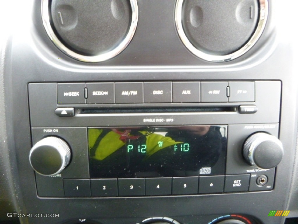 2009 Compass Sport 4x4 - Brilliant Black Crystal Pearl / Dark Slate Gray/Medium Slate Gray photo #17