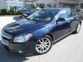 2009 Imperial Blue Metallic Chevrolet Malibu LTZ Sedan  photo #2