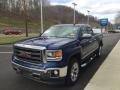 Cobalt Blue Metallic - Sierra 1500 SLT Double Cab 4x4 Photo No. 4