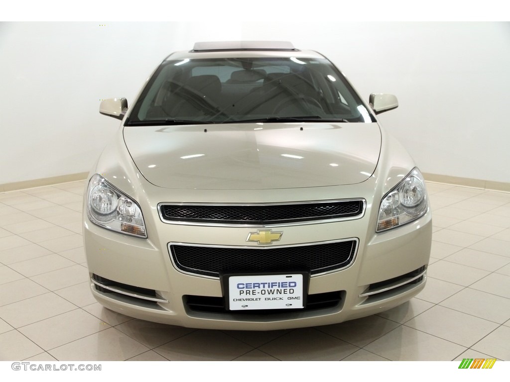 2012 Malibu LT - Gold Mist Metallic / Ebony photo #2