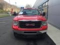 2011 Fire Red GMC Sierra 2500HD Work Truck Extended Cab 4x4  photo #3