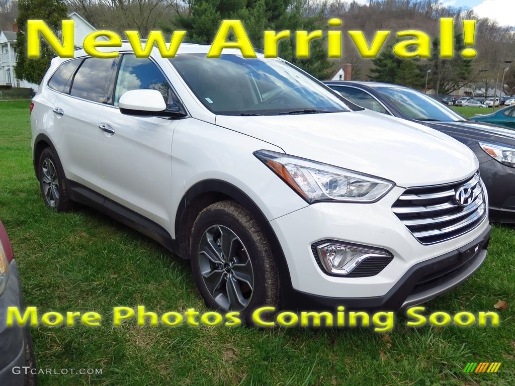 2016 Santa Fe SE AWD - Monaco White / Beige photo #1