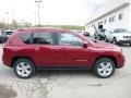 2016 Deep Cherry Red Crystal Pearl Jeep Compass Latitude 4x4  photo #8