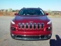 2016 Deep Cherry Red Crystal Pearl Jeep Cherokee Limited 4x4  photo #3