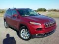2016 Deep Cherry Red Crystal Pearl Jeep Cherokee Limited 4x4  photo #4
