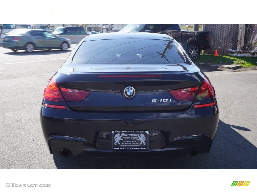 2012 6 Series 640i Coupe - Deep Sea Blue Metallic / Vermillion Red Nappa Leather photo #7