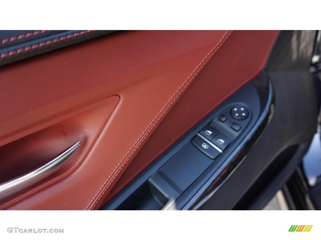 2012 6 Series 640i Coupe - Deep Sea Blue Metallic / Vermillion Red Nappa Leather photo #15