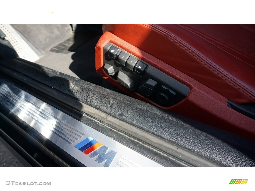 2012 6 Series 640i Coupe - Deep Sea Blue Metallic / Vermillion Red Nappa Leather photo #16