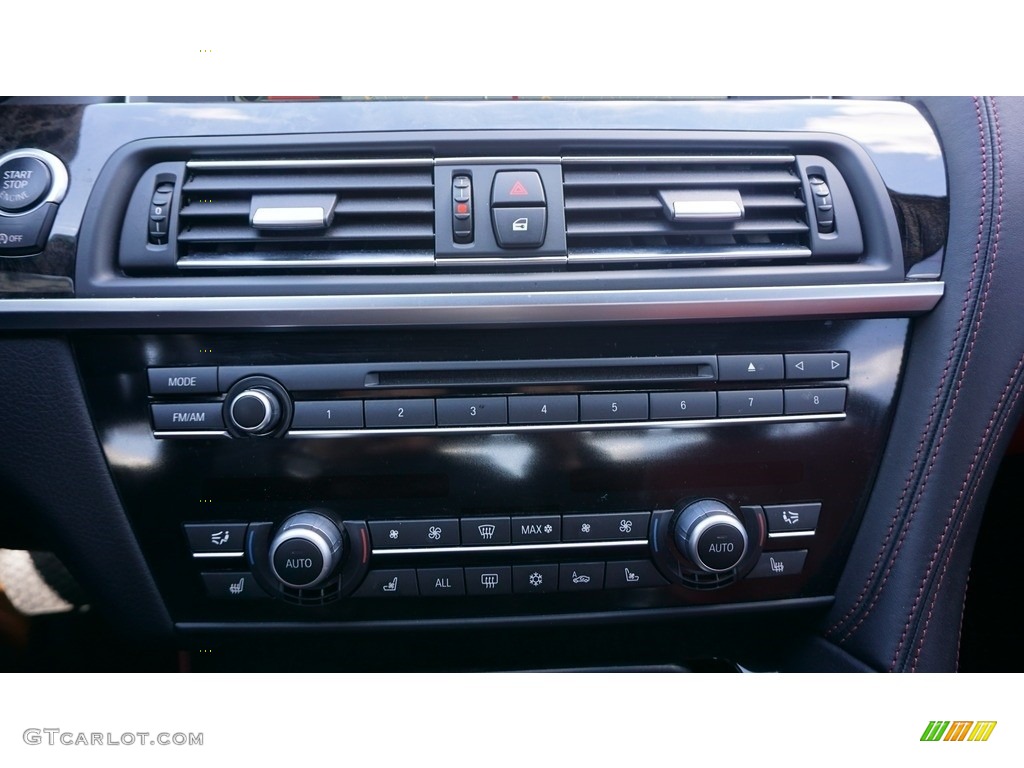 2012 6 Series 640i Coupe - Deep Sea Blue Metallic / Vermillion Red Nappa Leather photo #24